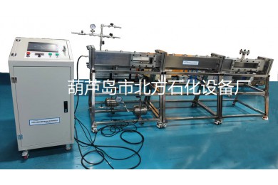 可视化含氢燃料爆炸演化动力学测试管道系统